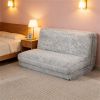 Bean bag sofa, folding floor mattress, sofa bed, lounge chair,  Light Gray