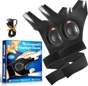 1 Pair Flashlight Gloves