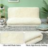 Bean bag sofa, folding floor mattress, sofa bed, lounge chair, Cream White