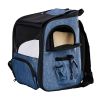 Pet Carrier Backpack, Expandable Cat Dog Carrier with Back Extension, Breathable Mesh Travel Backpack for Small Dogs Cats