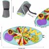 Dog snuff pad dog interactive toy small dog rich toy dog sniffing pad dog puzzle toy small dog licking pad squeaking dog toy natural foraging skills (