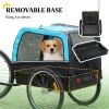 Dog bike trailer, pet bike bike holder