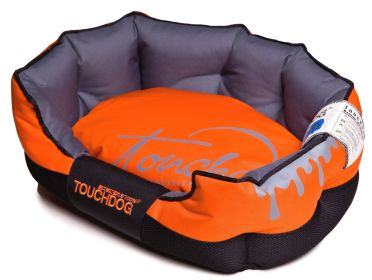 Touchdog Performance-Max Sporty Comfort Cushioned Dog Bed (size: large)
